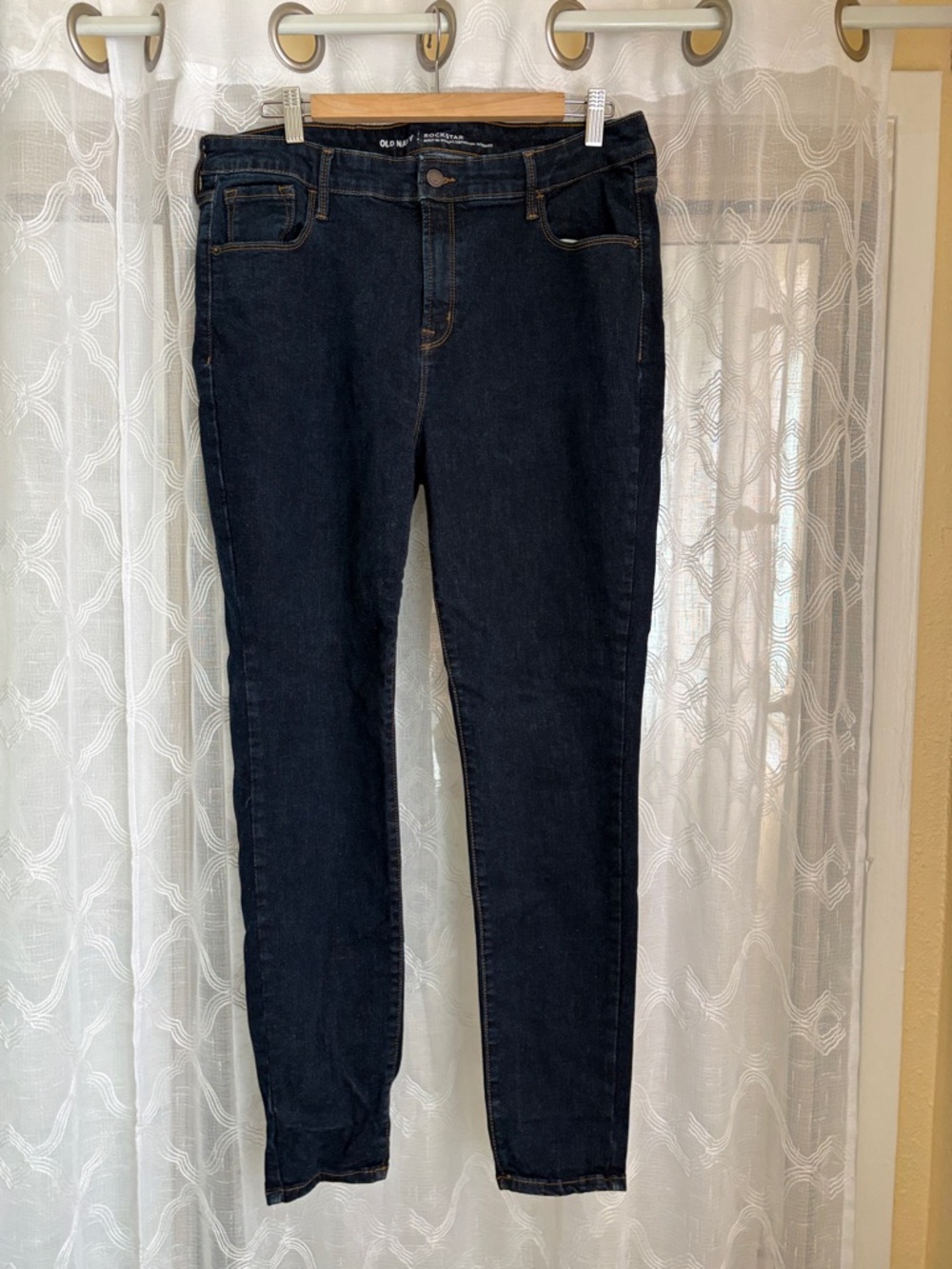 Old Navy Women's Dark Indigo Skinny Jeans